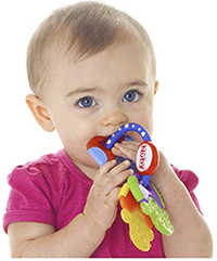 safe nuby cold freezer ice teething toy