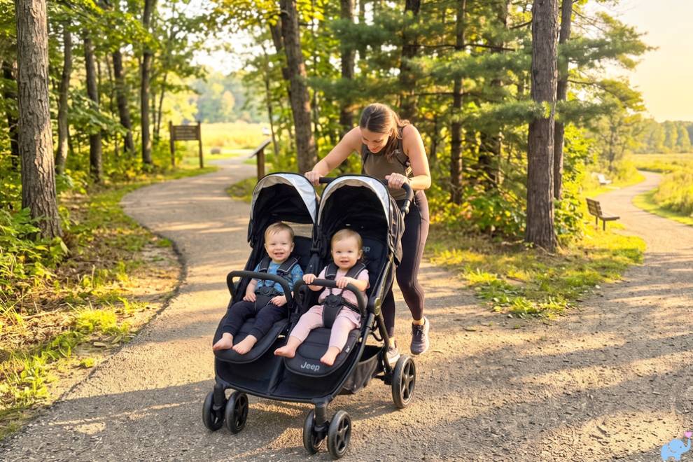 Jeep Side x Side Destination Double Stroller Review - Ultralight
