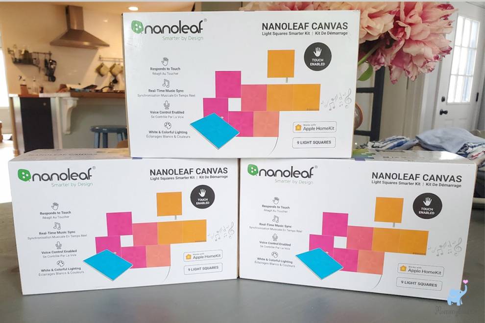 Nanoleaf Canvas Review & Video - Nursery Lights & More!