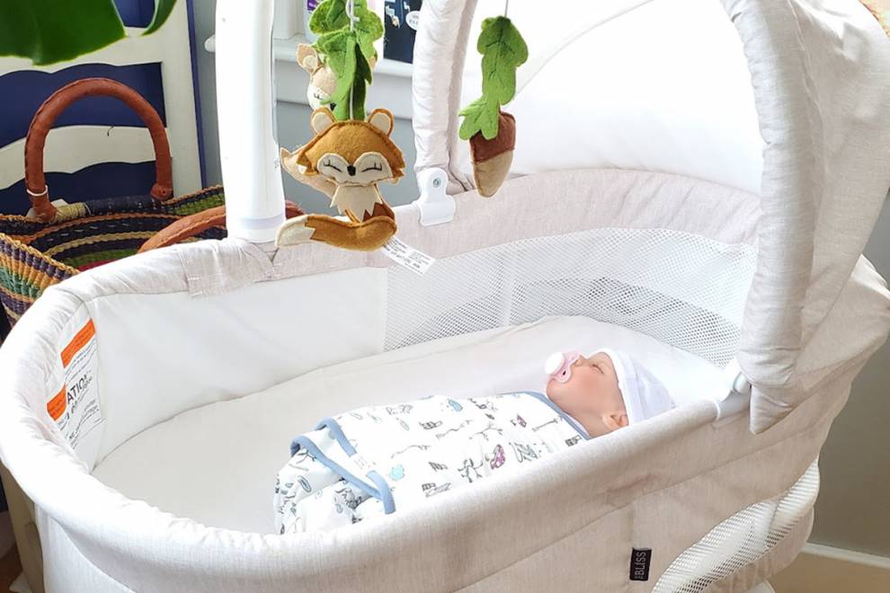 TruBliss Sweetli Calm Bassinet Review & Video