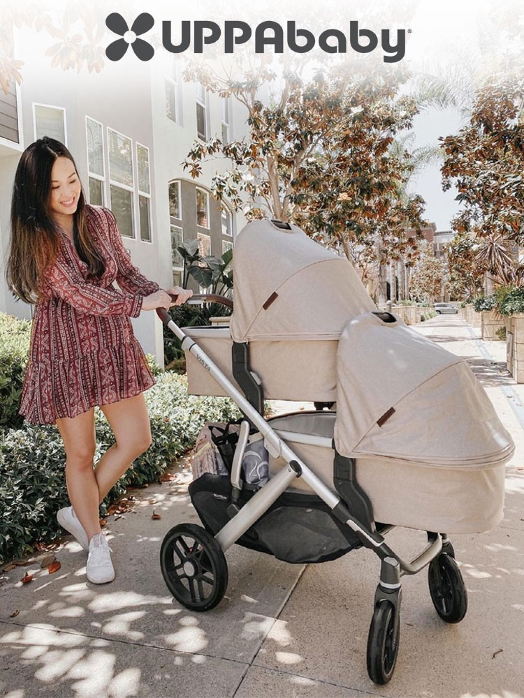 Best double shop stroller uppababy