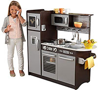 best play kitchen kidkraft uptown espresso