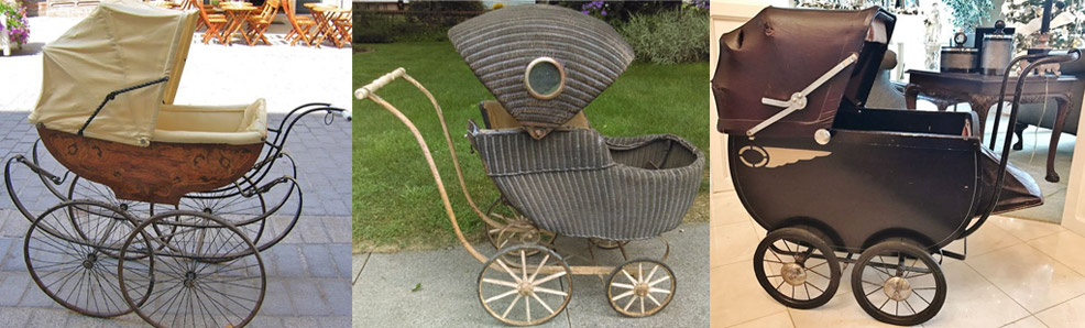 early 1900s baby strollers carriages prams