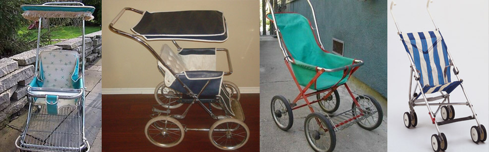 mid 1960s baby strollers carriages prams